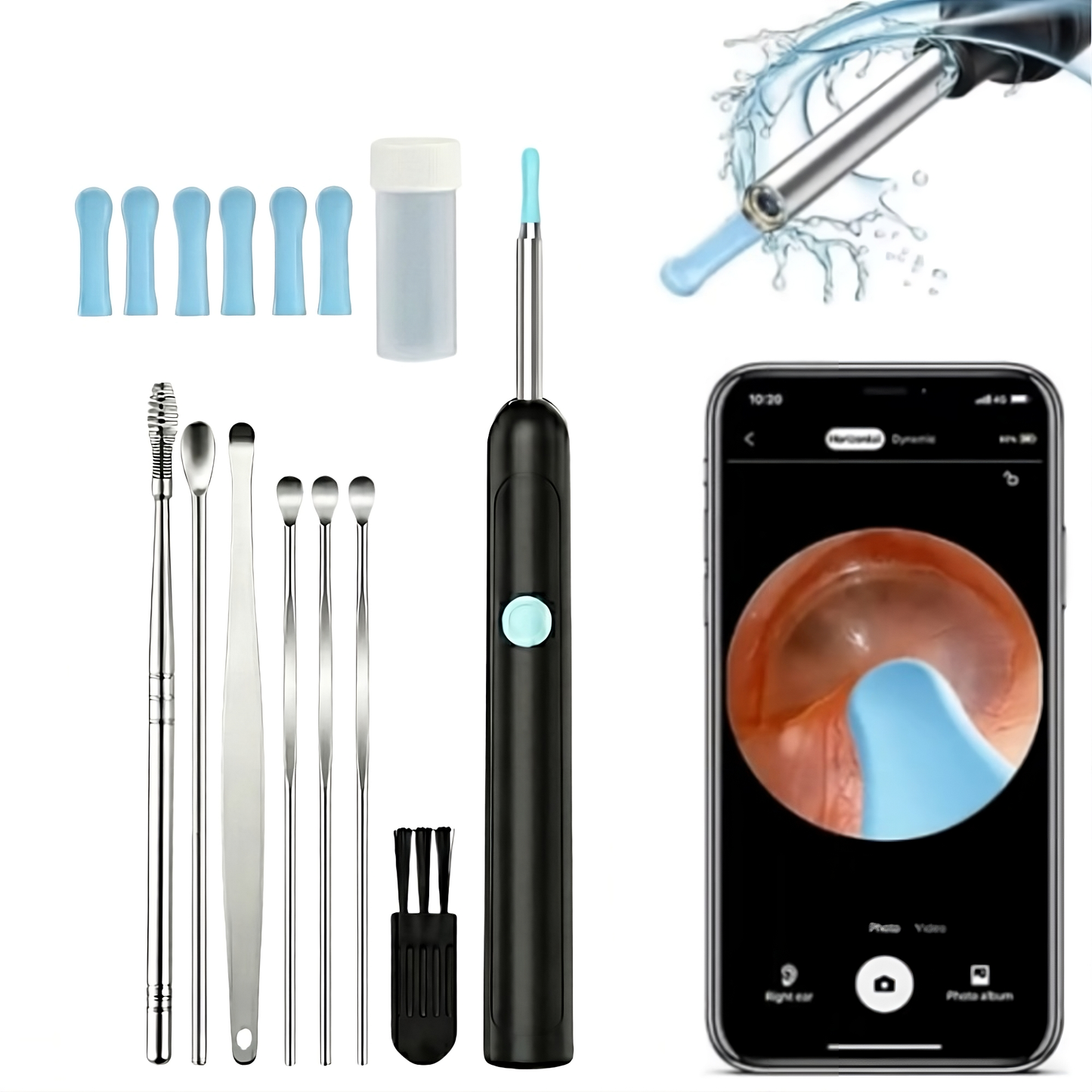 Inteligetny Otoskop z kamerą Wi‑Fi